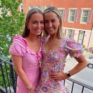 FLORAL dress (on right!) worn once